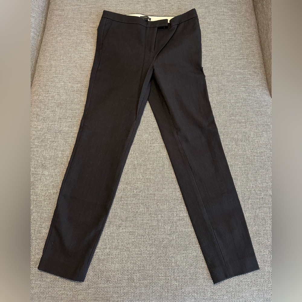 J. Crew Black Chic Work Trousers Size 8